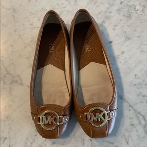 Michael Kors Leather Moccasin Size 8